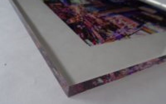 Image shows panel around acrylic print.