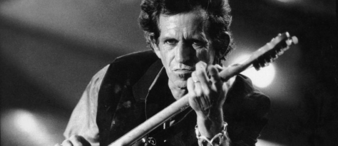 Image of guitarist Keith Richards.