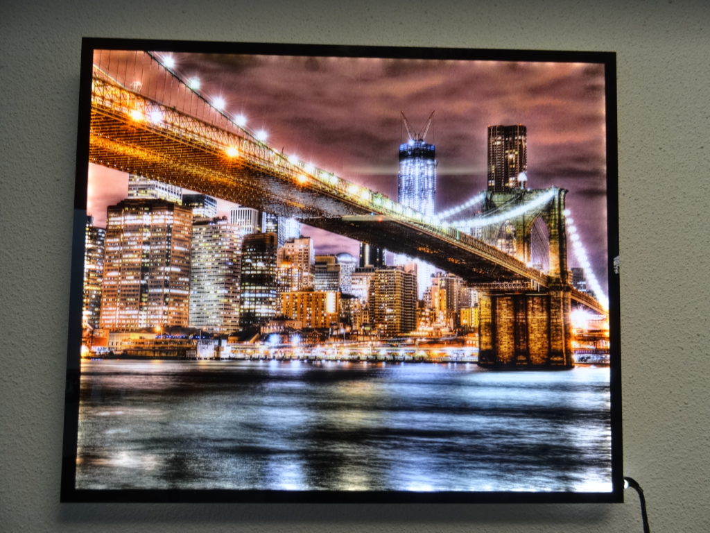 Custom back lit Acrylics now avaialble