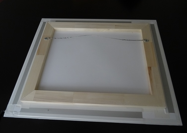 Backlit Frame With Led And Wood Panel Acrylic Prints Photos Backlit Frame With Led And Wood Panel
