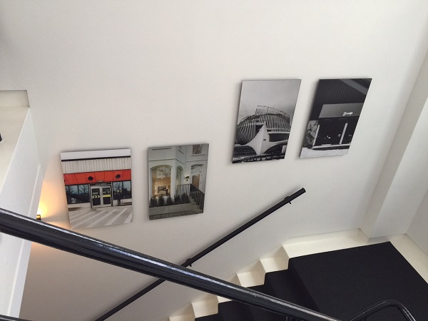 Staircase Decorated With Acrylic Glass Prints