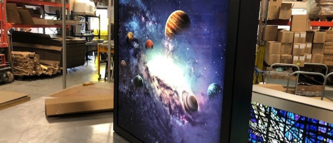 Backlit Wall Art Custom Art Prints Acrylic Metal Fabric