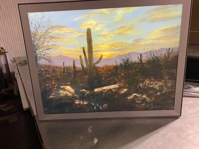 backlit acrylic panels