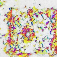 Abstract Acrylic Art Print: Cracken