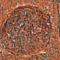 Abstract Acrylic Art Print: Devils Gate