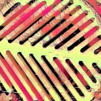 Abstract Acrylic Art Print: Linear Lines