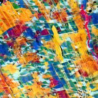 Abstract Acrylic Art Print: Planet