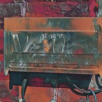 Abstract Acrylic Art Print: Art Mail