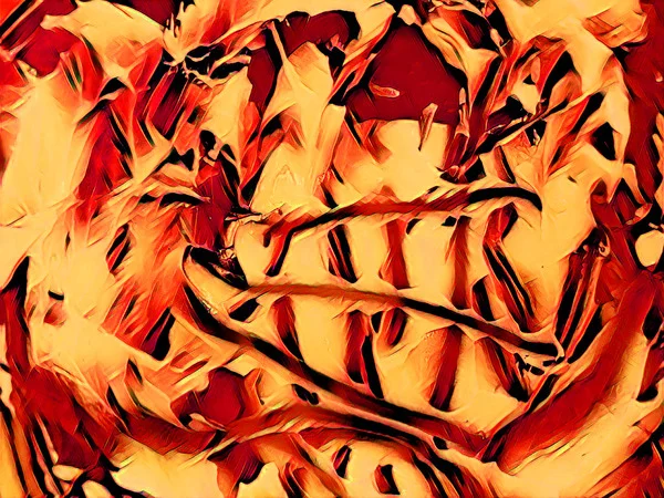 Abstract Acrylic Art Print: Astonia