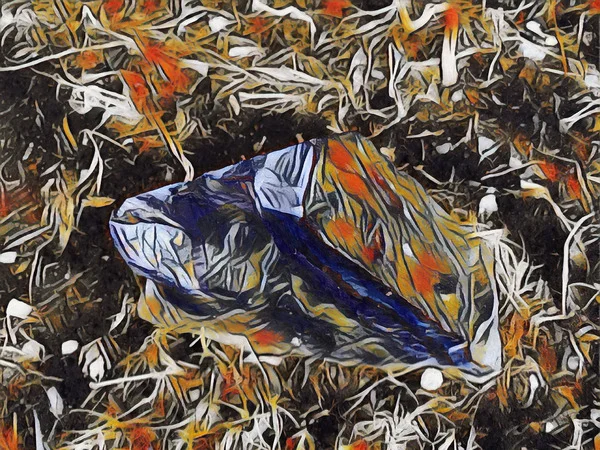 Abstract Acrylic Art Print: Brash