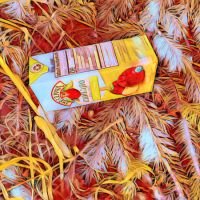 Abstract Acrylic Art Print: Bright Juice