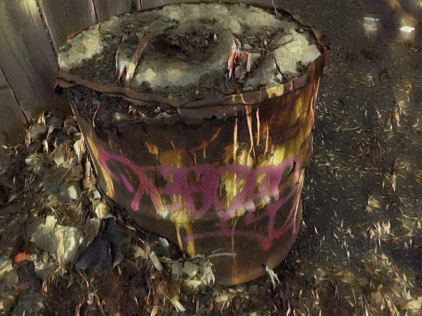 Abstract Acrylic Art Print: Burn Box