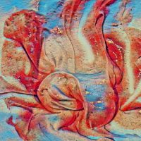 Abstract Acrylic Art Print: Calipso