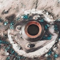 Abstract Acrylic Art Print: Chisel