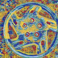 Abstract Acrylic Art Print: Circle Dream