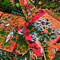 Abstract Acrylic Art Print: Flat Box