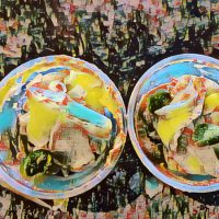 Abstract Acrylic Art Print: Flow