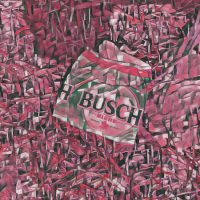 Abstract Acrylic Art Print: Fractured Brew