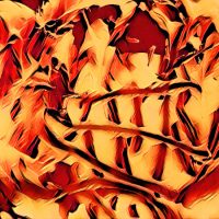 Abstract Acrylic Art Print: Friction