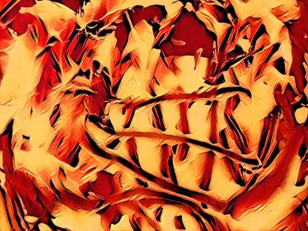 Abstract Acrylic Art Print: Friction
