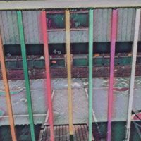 Abstract Acrylic Art Print: Back to School