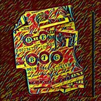 Abstract Acrylic Art Print: Gough Money