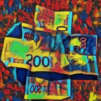 Abstract Acrylic Art Print: Kessef