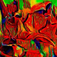 600_bigacrylic_path Abstract Acrylic Art Print: Path