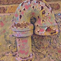 600_bigacrylic_rust_water Abstract Acrylic Art Print: Rust Water