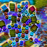 600_bigacrylic_sphere Abstract Acrylic Art Print: Sphere