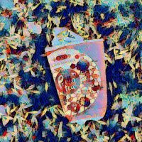 600_bigacrylic_teatime Abstract Acrylic Art Print: Tea Time