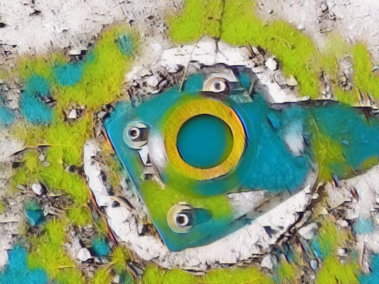 Abstract Acrylic Art Print: Zorbo