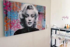 Acrylic Print of Marilyn