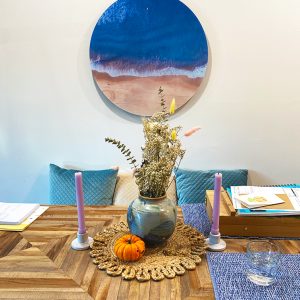 Circle Print on Acrylic