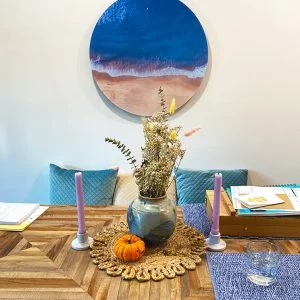 Circle Print on Acrylic