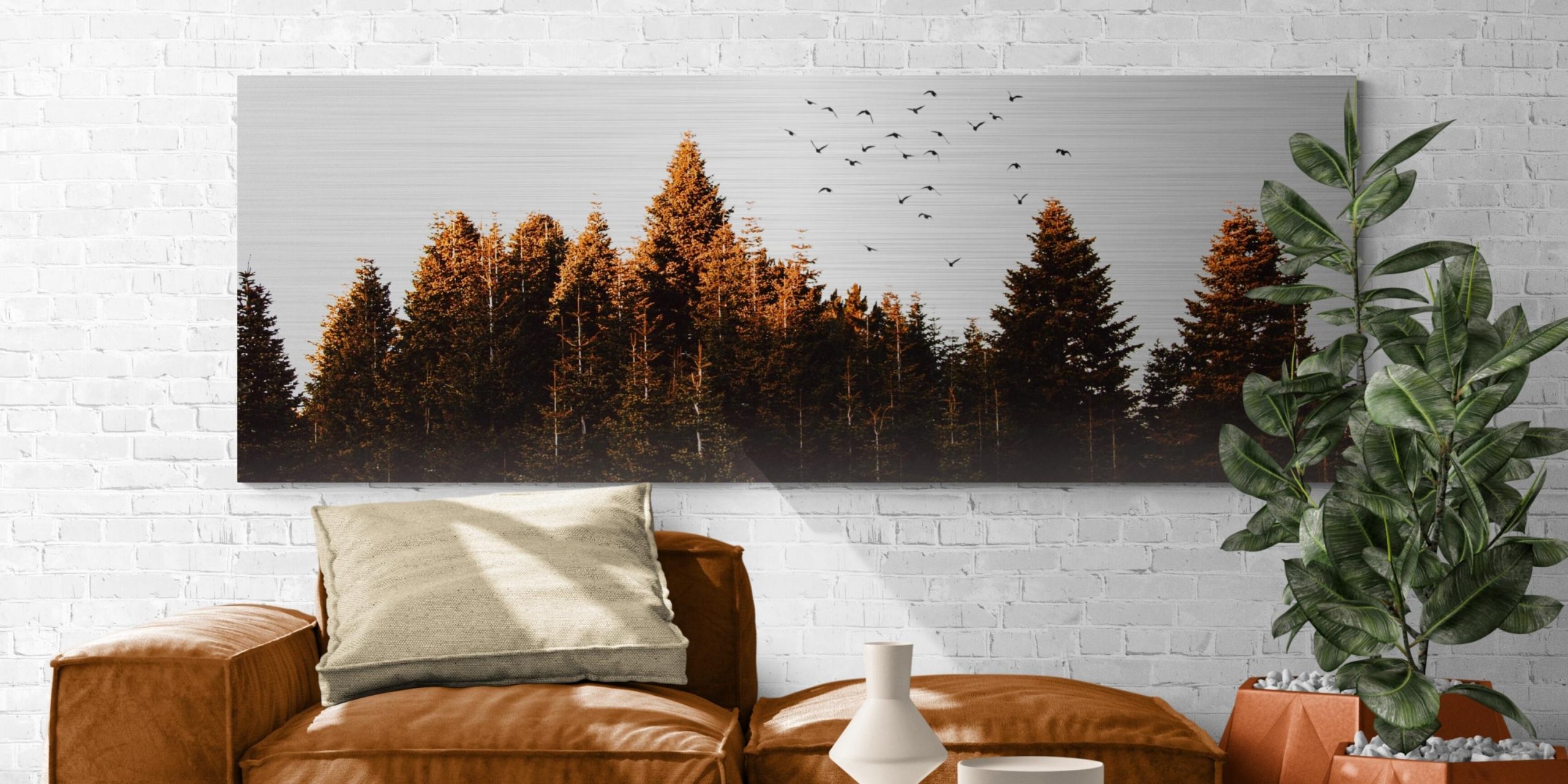 Printing on Metal- Brushed Aluminum Panels