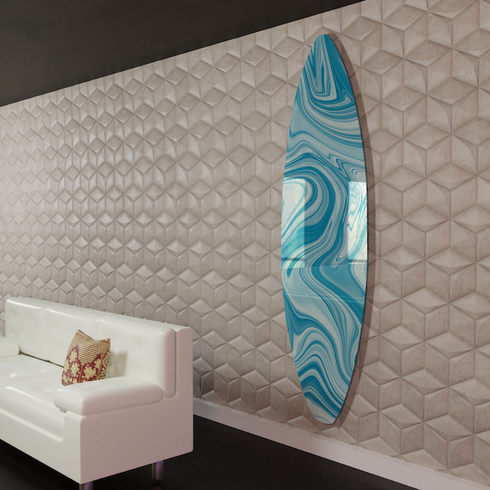 surfboard art