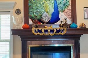 Sublimated Metal Peacock Sublimated Metal Peacock