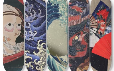 skateboard art prints