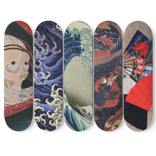 skateboard art prints