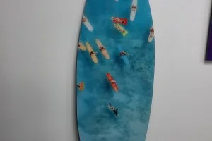 Surfboard Shaped Print