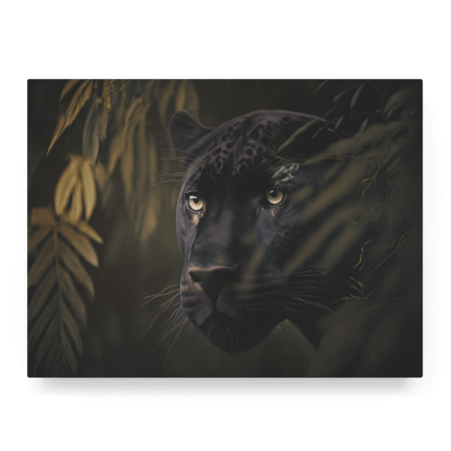 Wildlife Portraits_15_Black Panther 4_Panthera Prowess_LED_Mockup_Float_Mockup