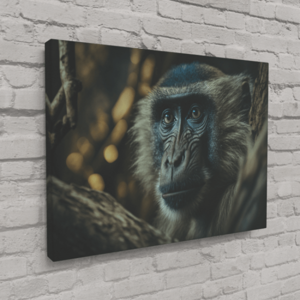 Wildlife Portraits_1_Baboon_Savannah Sage_Canvas_Mockup