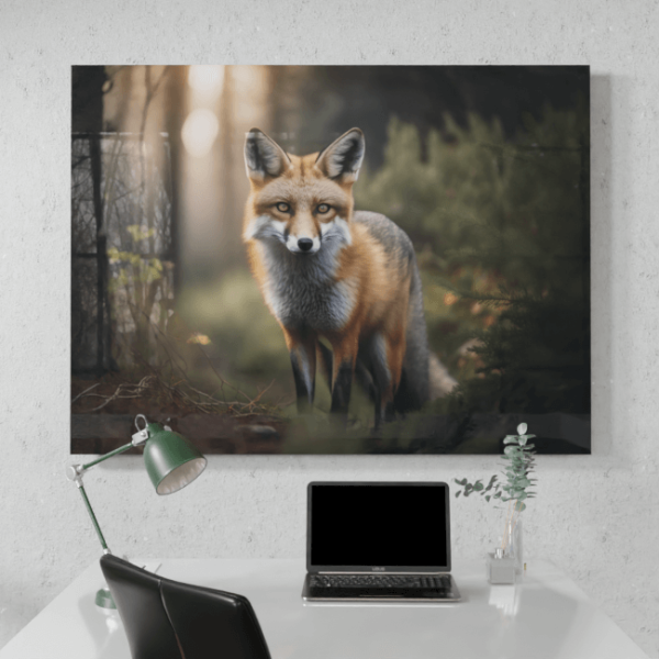 Wildlife Portraits_34_Fox 2_Autumn Aurora_Desk_Mockup