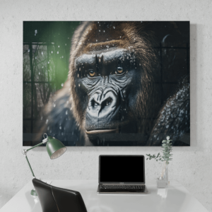 Wildlife Portraits_40_Gorilla 2_Jungle Giant_Desk_Mockup