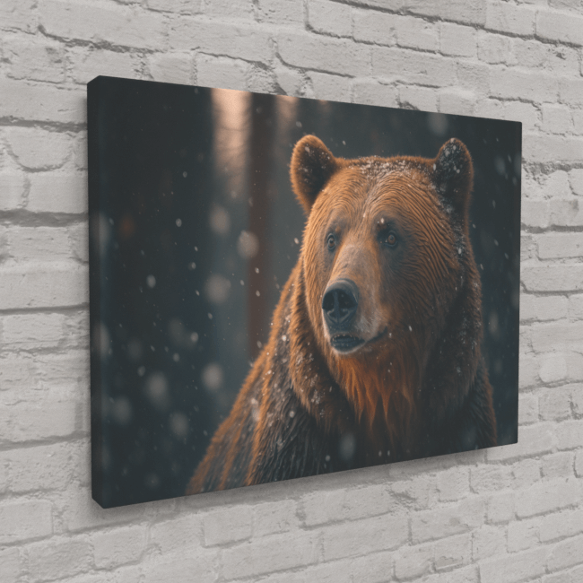 Wildlife Portraits_41_Grizzly Bear_Bear Necessities_Canvas_Mockup