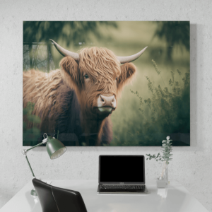 Wildlife Portraits_43_Highland Cow_Milk and Honey_Desk_Mockup