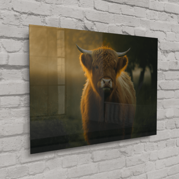 Wildlife Portraits_45_Highland Cow 3_Bovine Beauty_Acrylic_Glass_Mockup