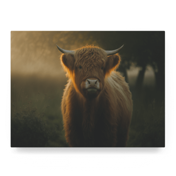 Wildlife Portraits_45_Highland Cow 3_Bovine Beauty_LED_Mockup_Float_Mockup
