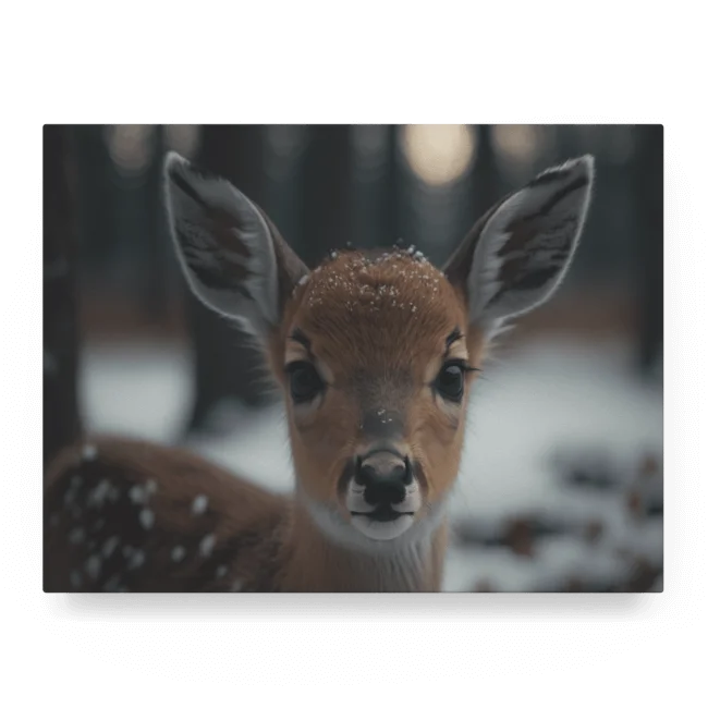 Snowy Antlers